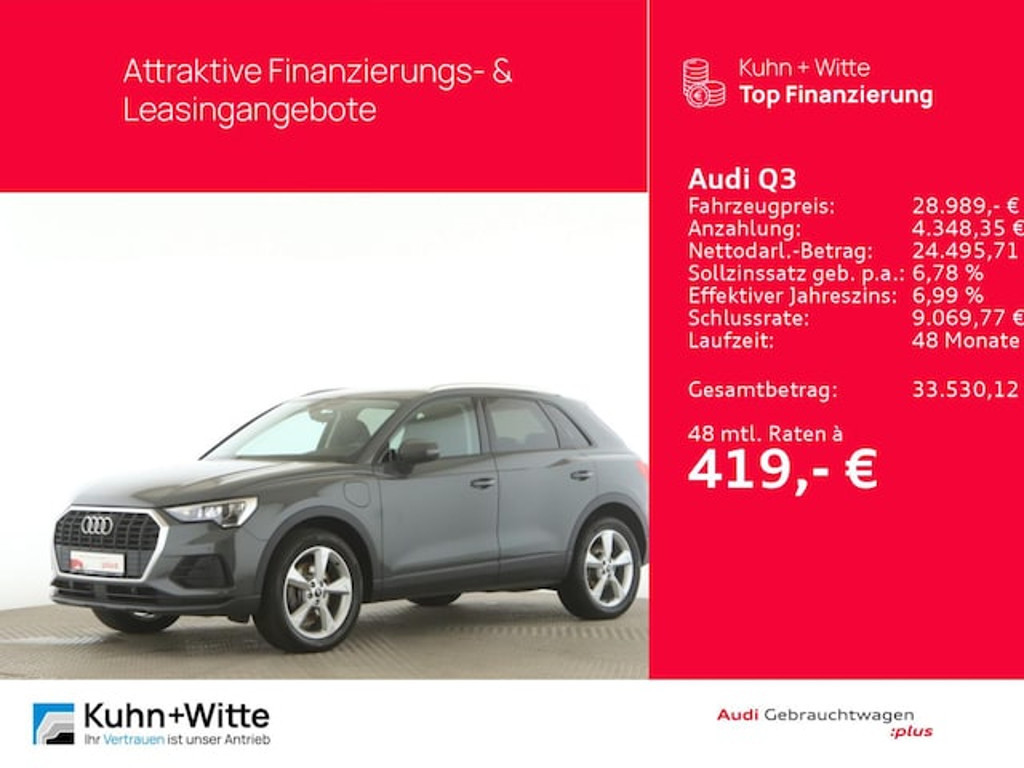 Audi Q3 S-Tronic Hybride 45 TFSI