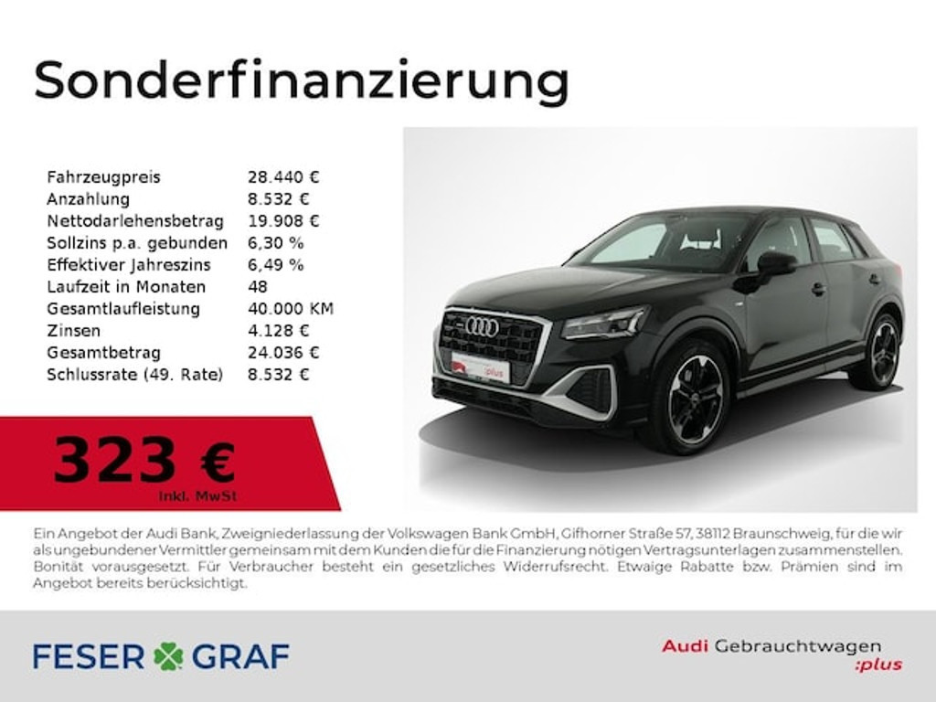 Audi Q2 Quattro S-Tronic 40 TFSI