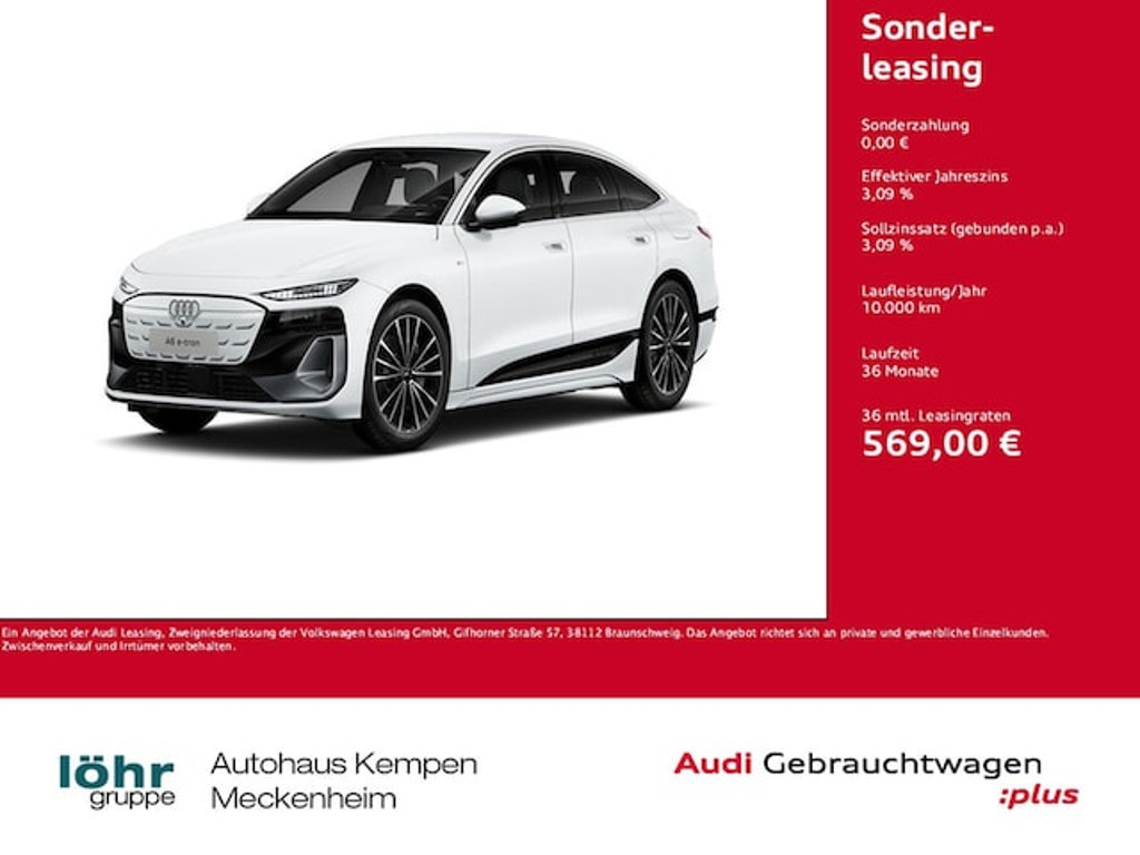 Audi A6 e-tron Sportback Performance