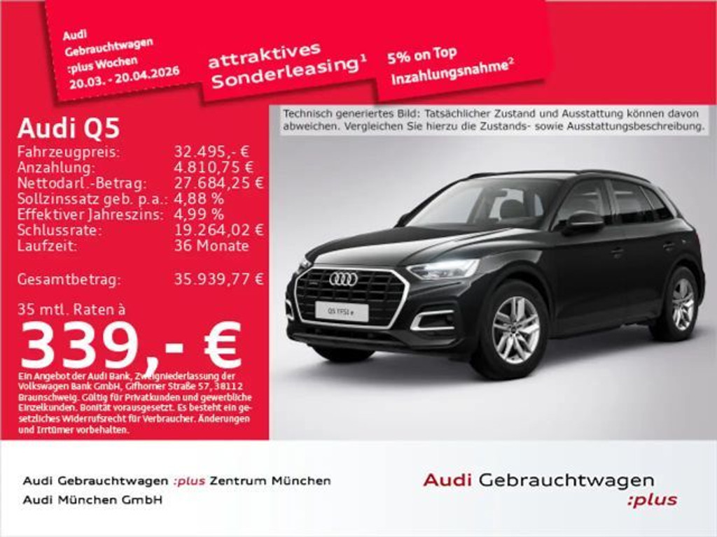 Audi Q5 Quattro S-Tronic Hybride 50 TFSI