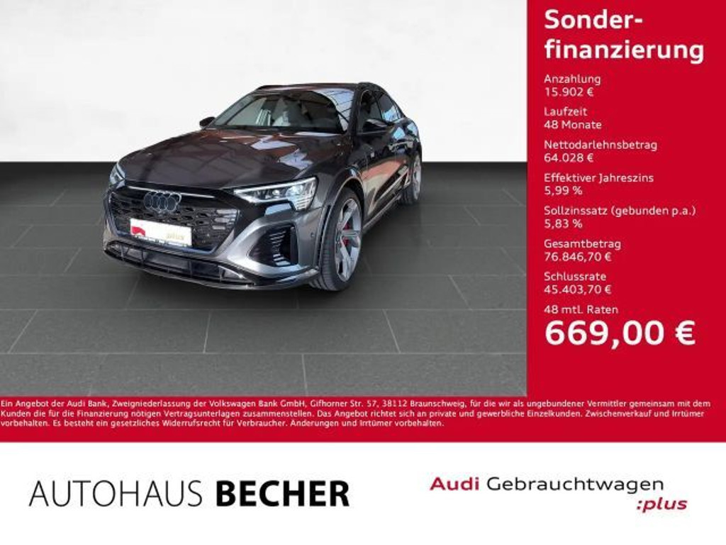 Audi SQ8 e-tron Sportback Quattro