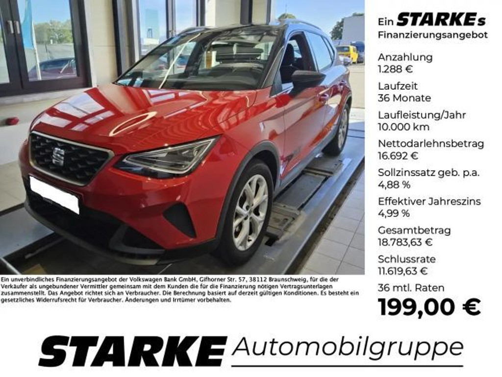 Seat Arona FR-lijn 1.0 TSI