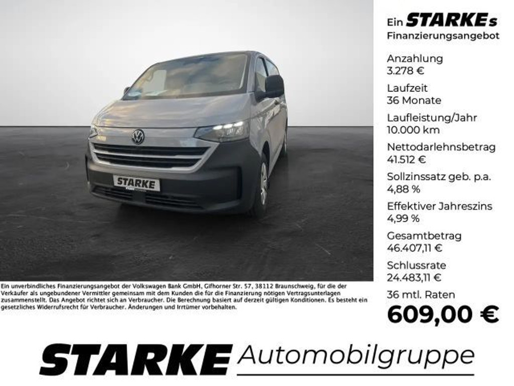 Volkswagen Transporter Kasten 100kW