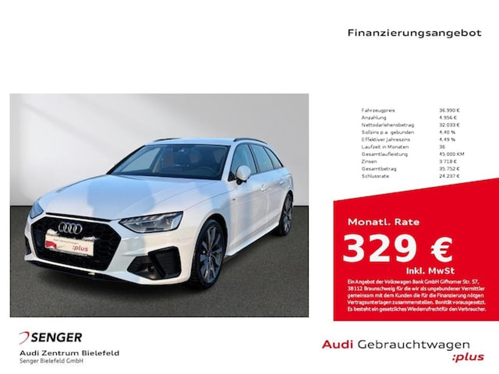 Audi A4 Avant S-Line S-Tronic 35 TDI