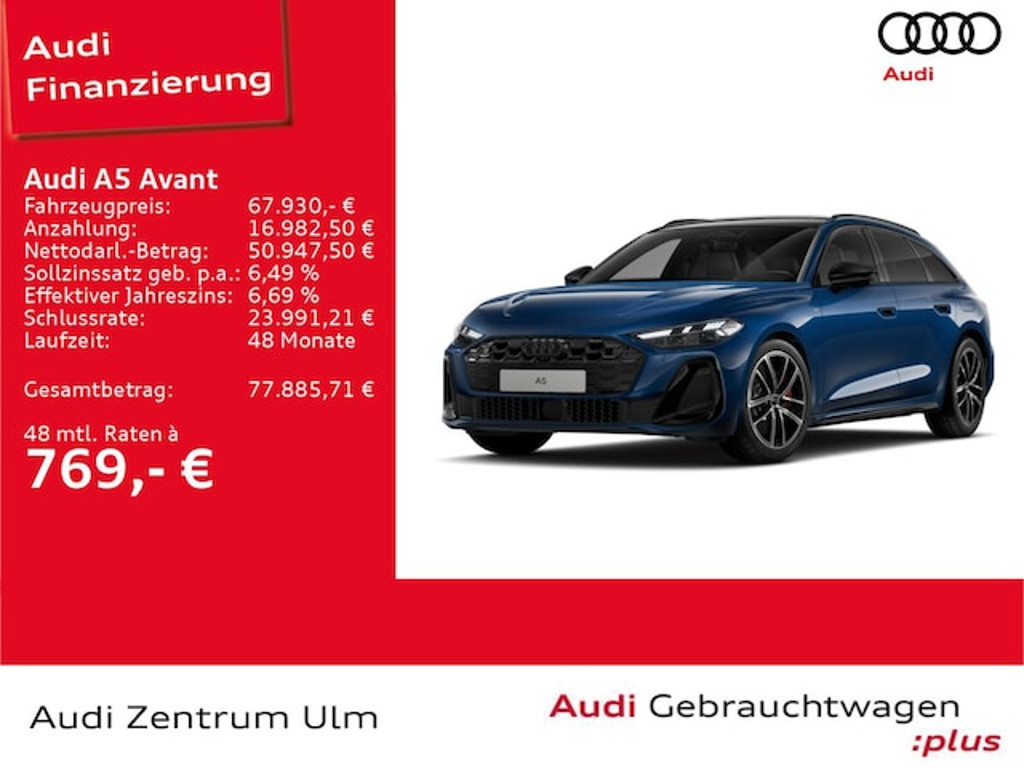 Audi A5 Avant Quattro S-Tronic Hybride