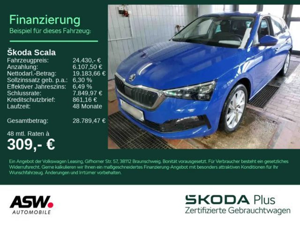 Skoda Scala Style 1.5 TSI Style