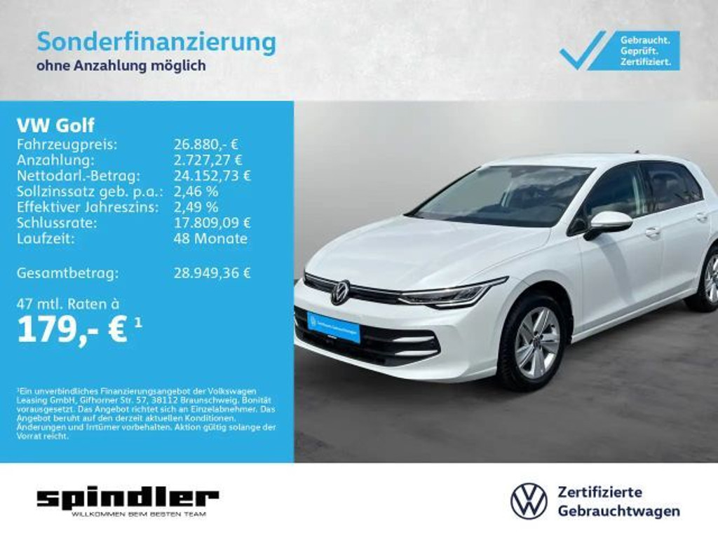 Volkswagen Golf DSG Life Golf VIII 1.5 eTSI