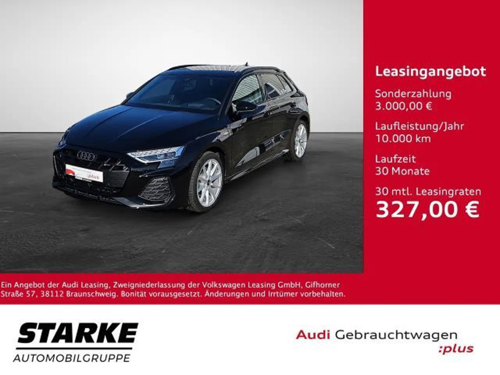 Audi A3 Sportback Sedan S-Line S-Tronic Hybride 40 TFSI