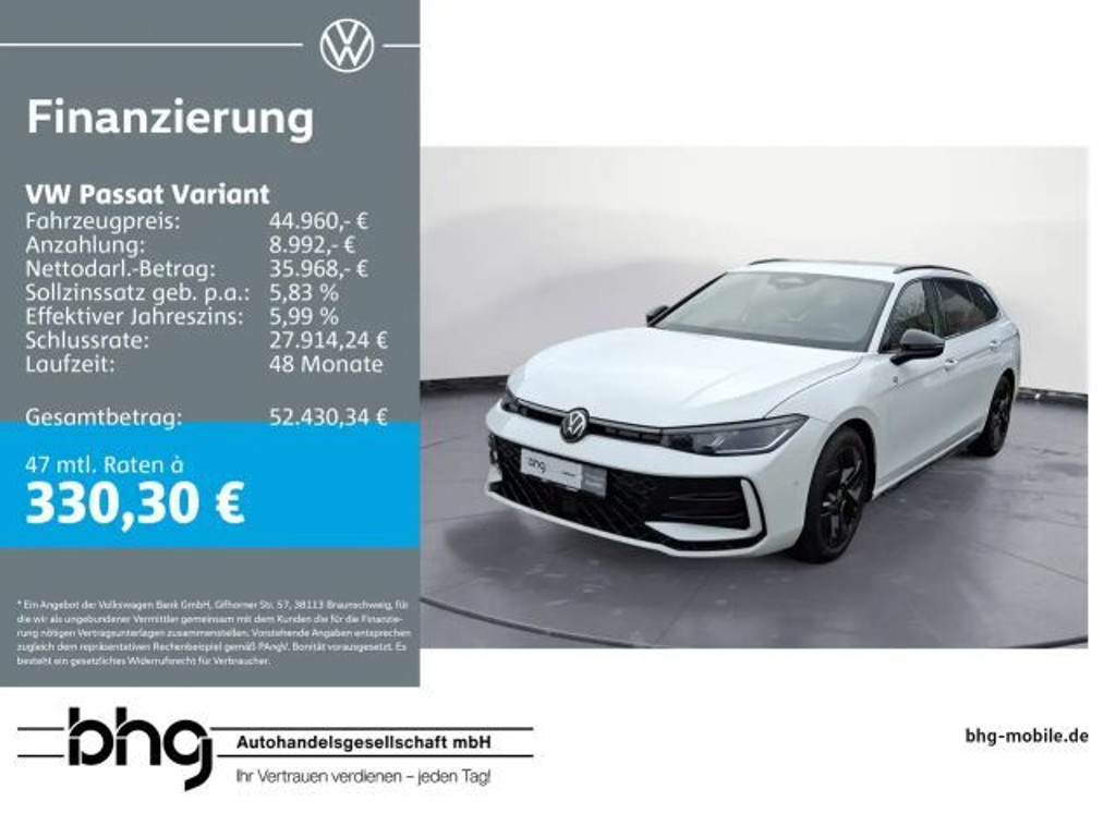 Volkswagen Passat 4Motion DSG Variant R-Line 2.0 TDI