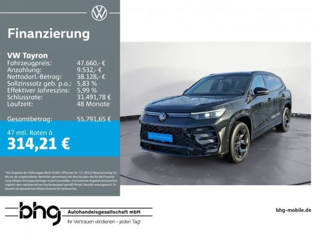 Volkswagen Tayron DSG R-Line 2.0 TDI