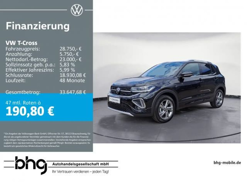 Volkswagen T-Cross R-Line 1.5 TSI