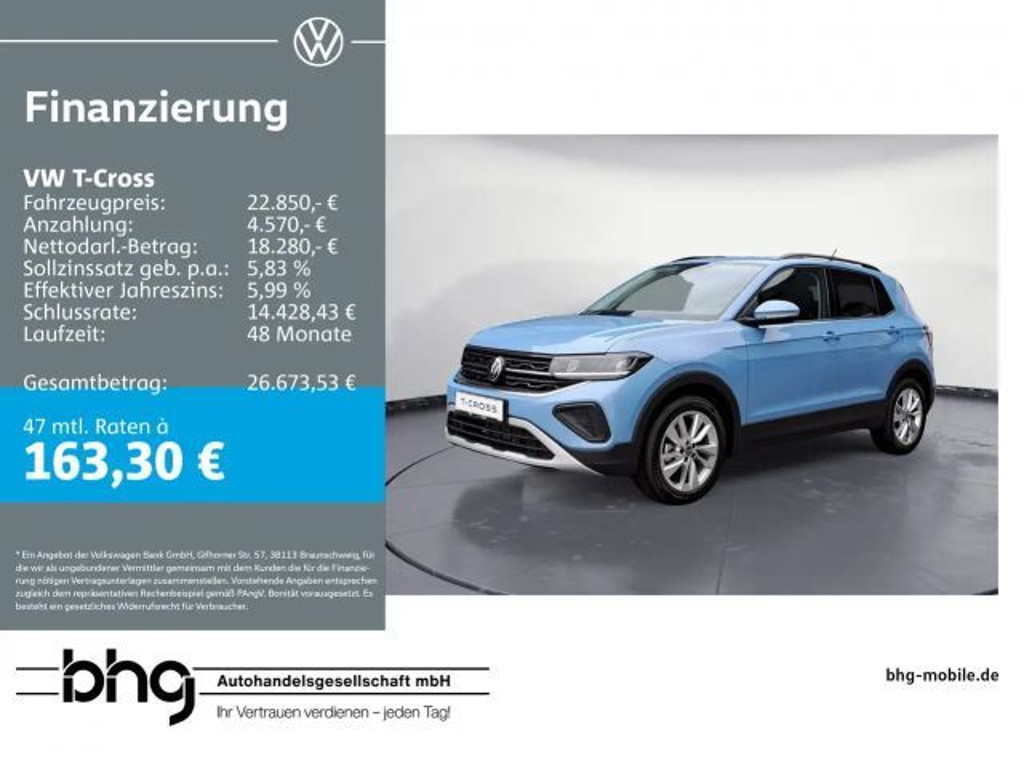 Volkswagen T-Cross 1.0 TSI