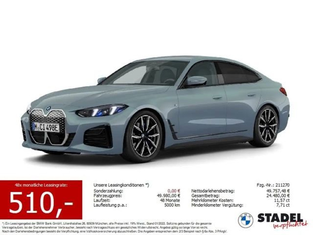 BMW i4 M-Sport Coupé eDrive40