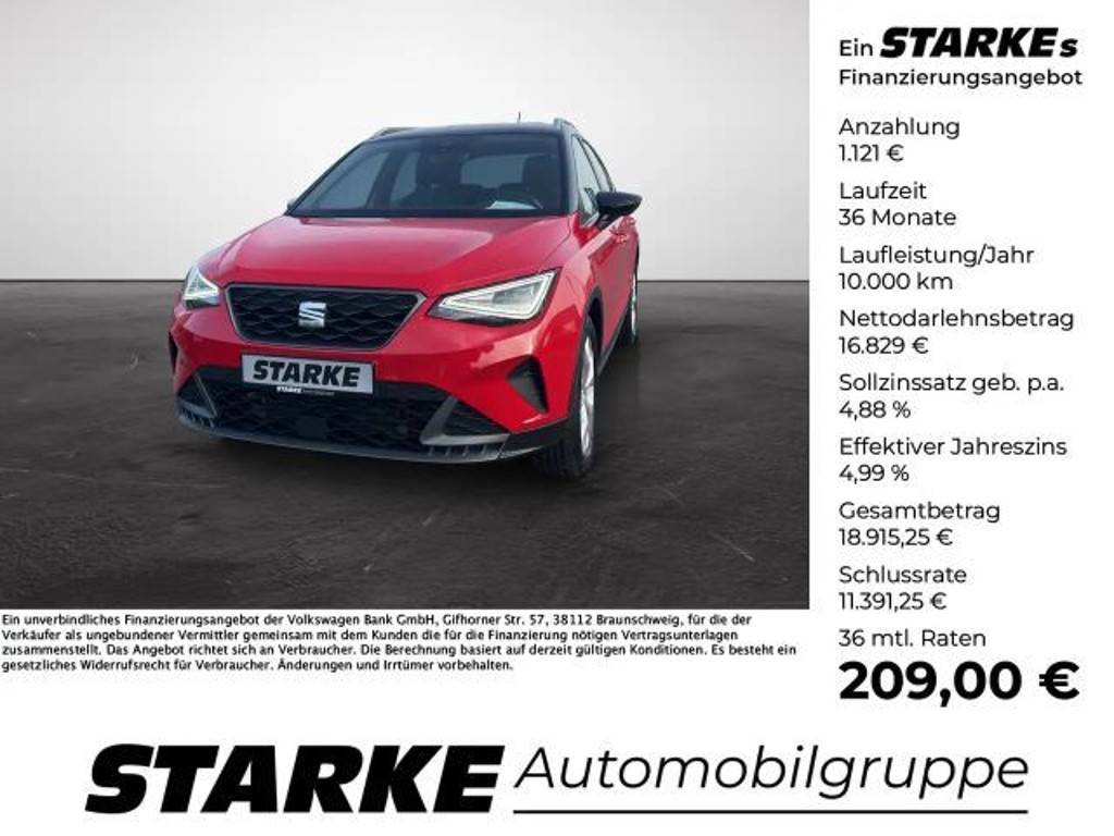 Seat Arona FR-lijn 1.0 TSI