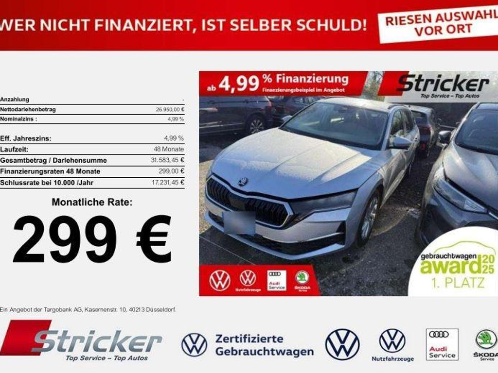 Skoda Octavia Combi 2.0 TDI Selection