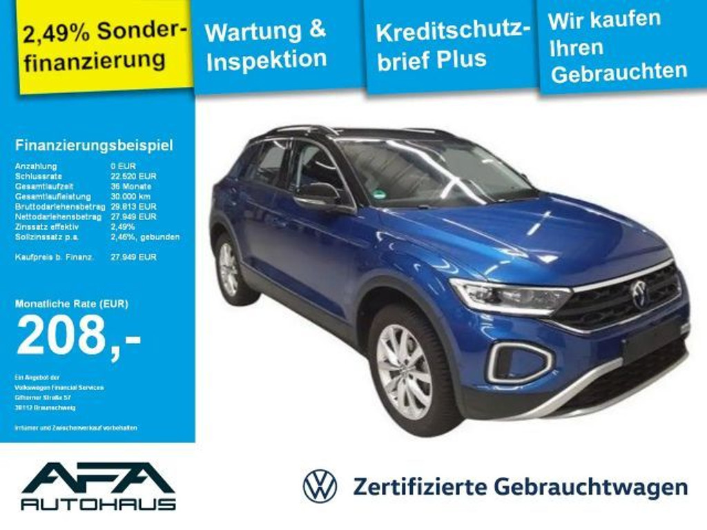 Volkswagen T-Roc DSG Life 1.5 TSI