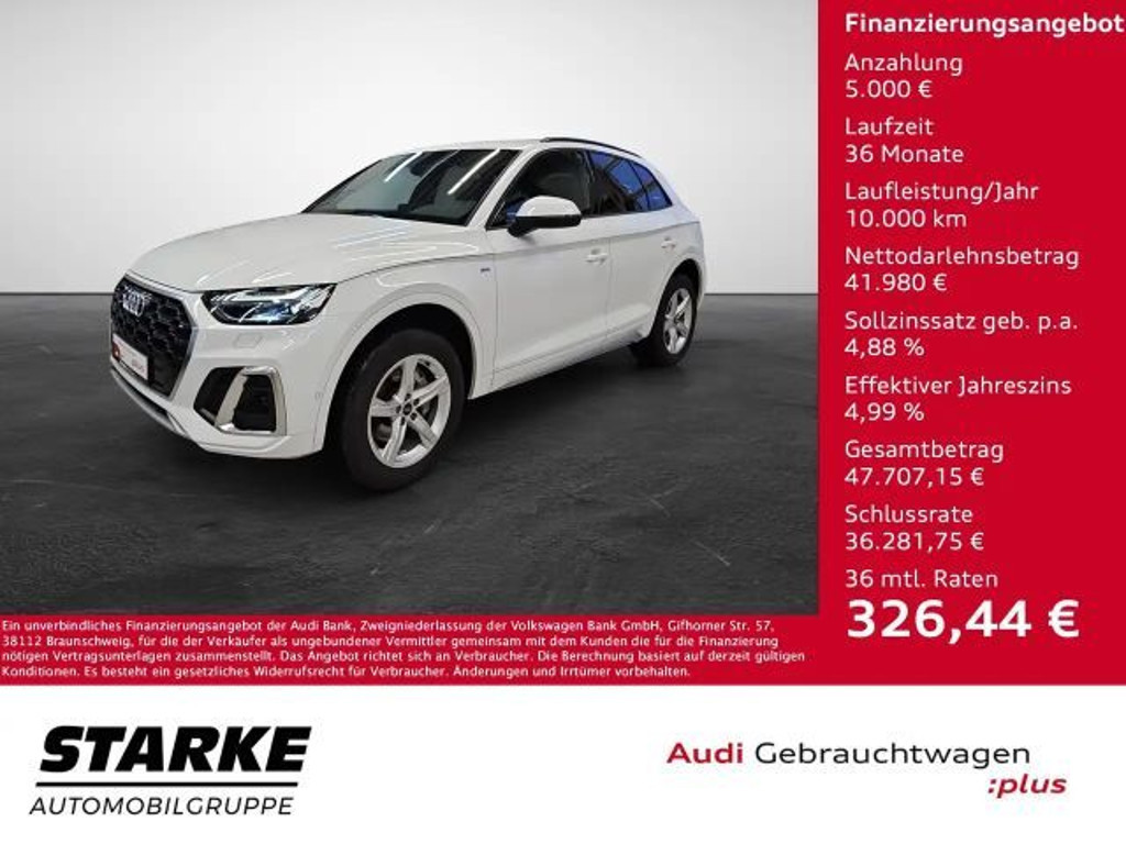 Audi Q5 Quattro S-Line S-Tronic 40 TDI
