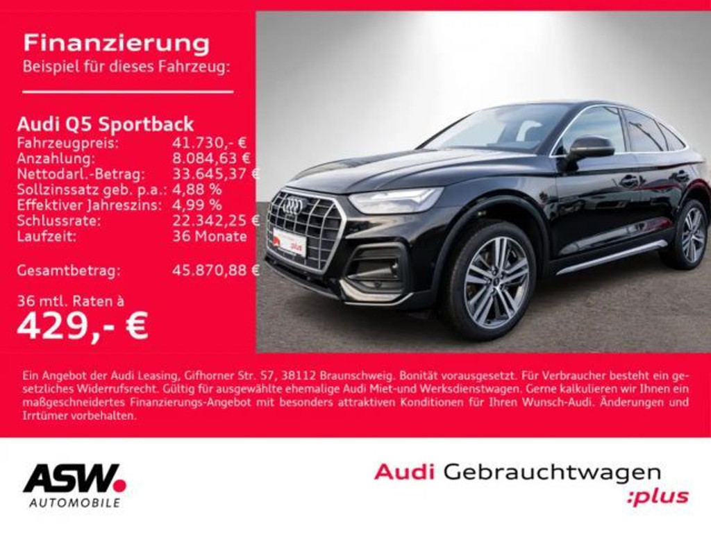 Audi Q5 S-Line 40 TDI