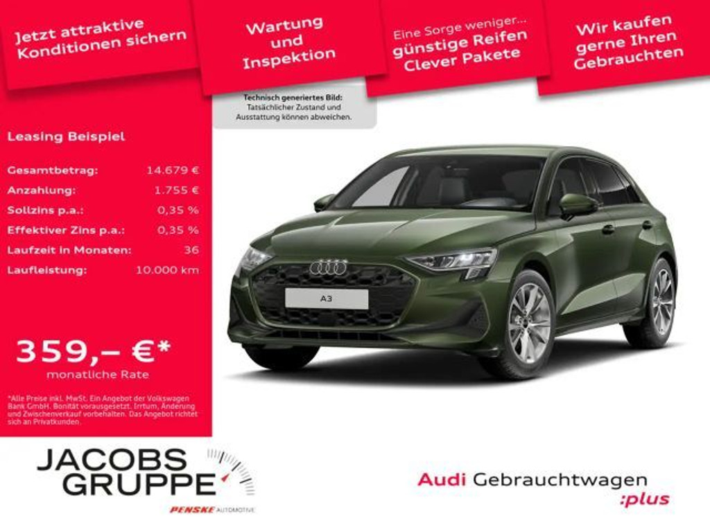 Audi A3 Sportback Sedan S-Tronic 35 TDI