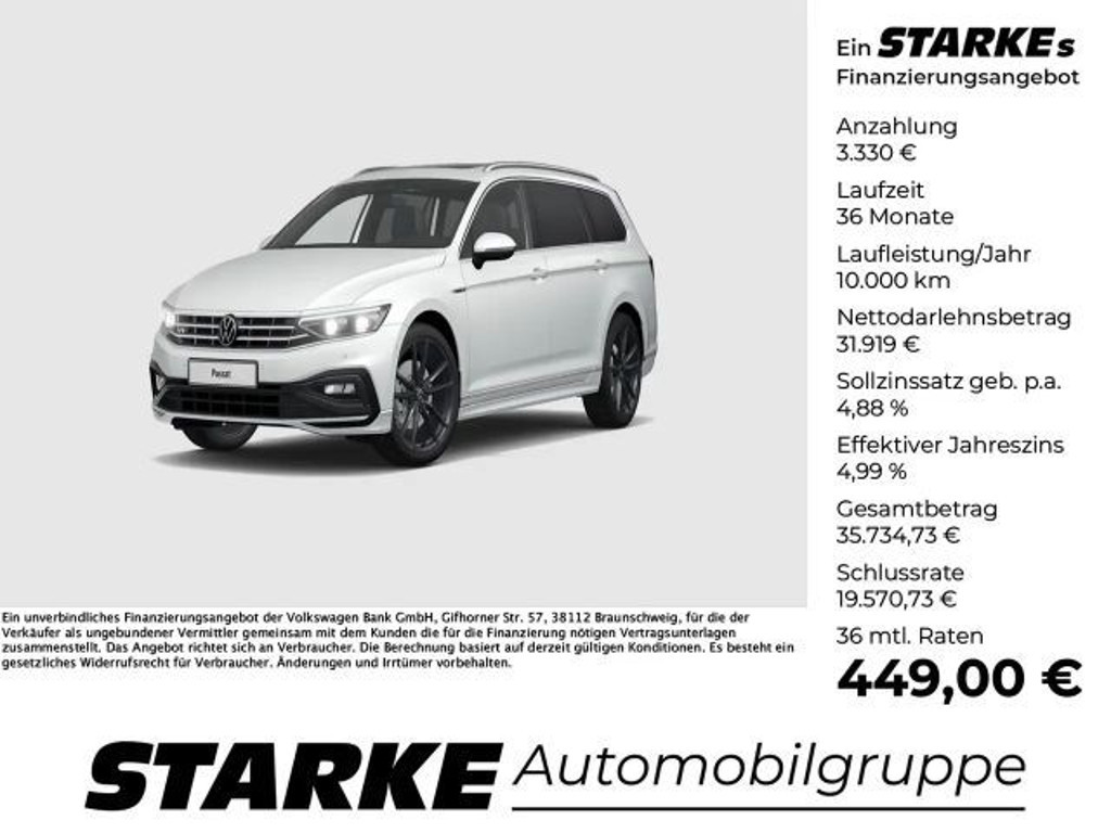 Volkswagen Passat DSG Variant R-Line 2.0 TDI Elegance Elegance
