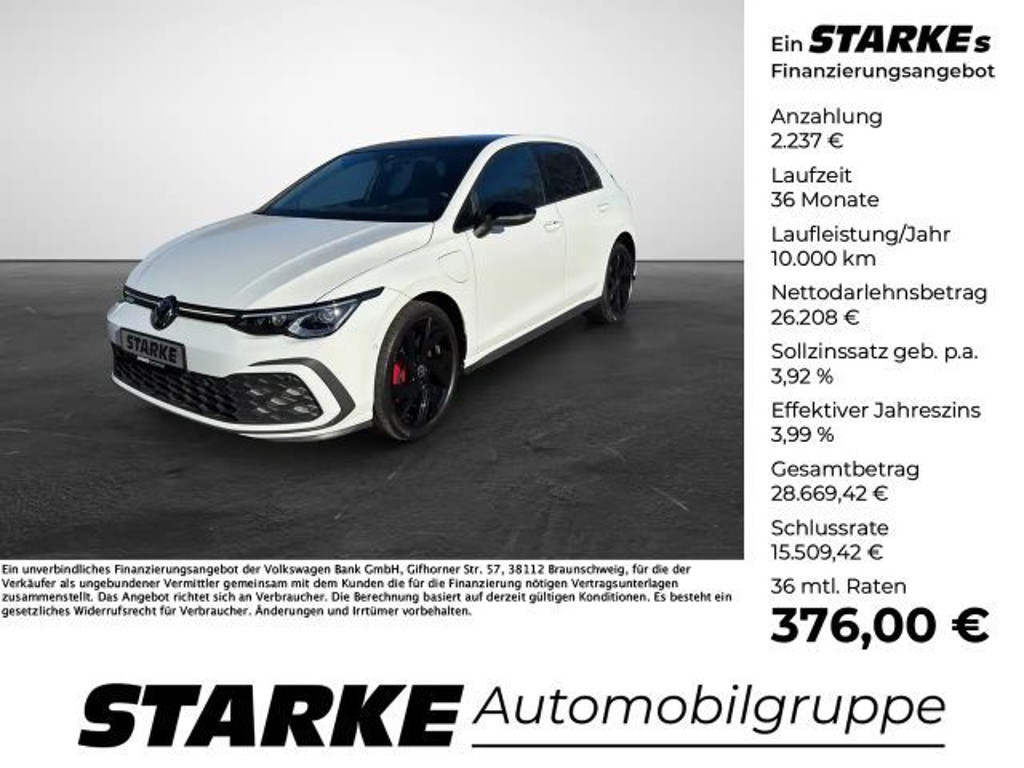 Volkswagen Golf DSG Style GTE eHybrid 1.4 TSI
