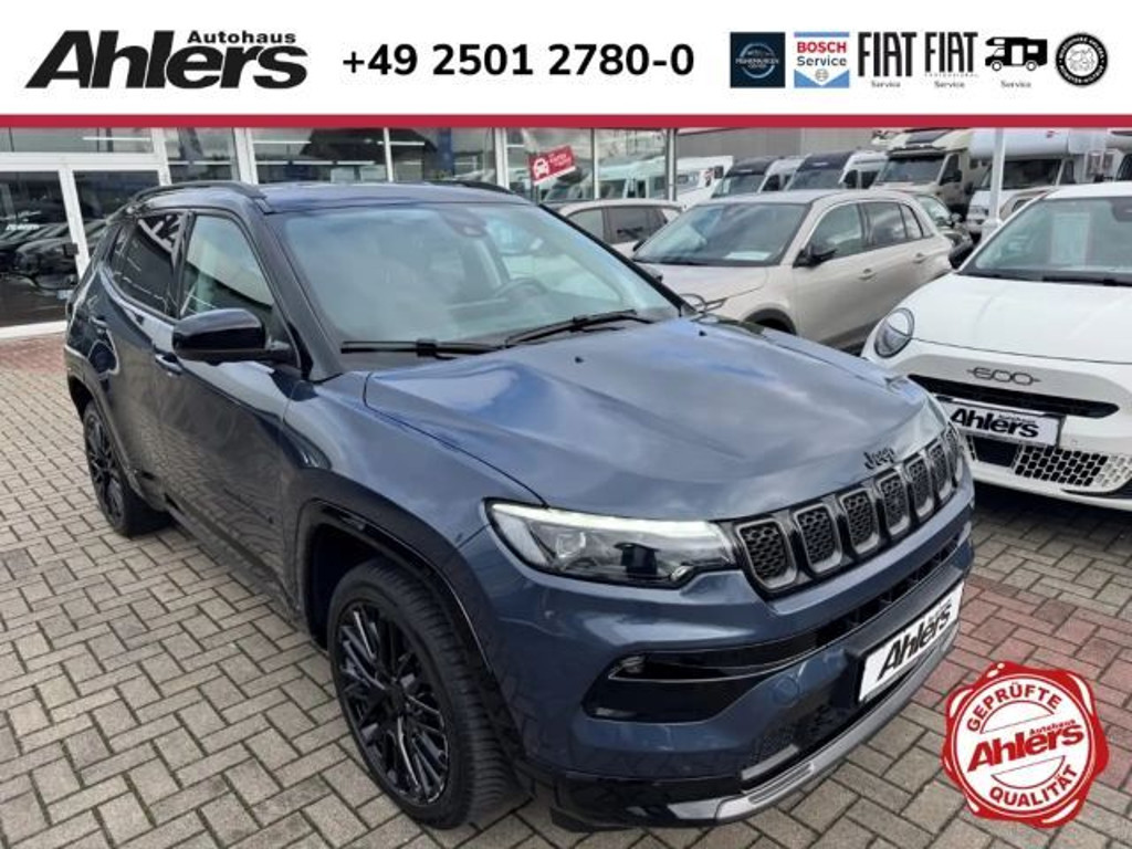 Jeep Compass S+360KAMERA+LEDER+NAVI+ACC+ALLWETTER+19ZOLL+