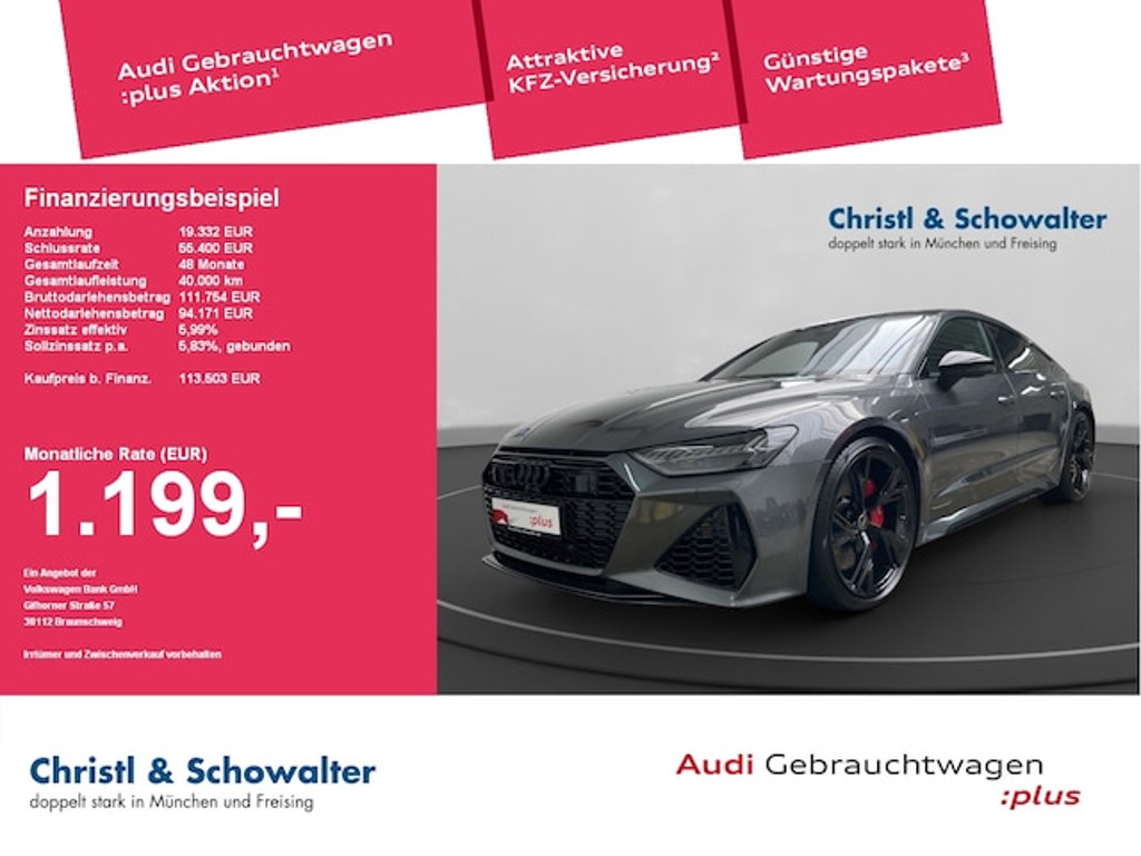 Audi RS7 Sportback Quattro Performance