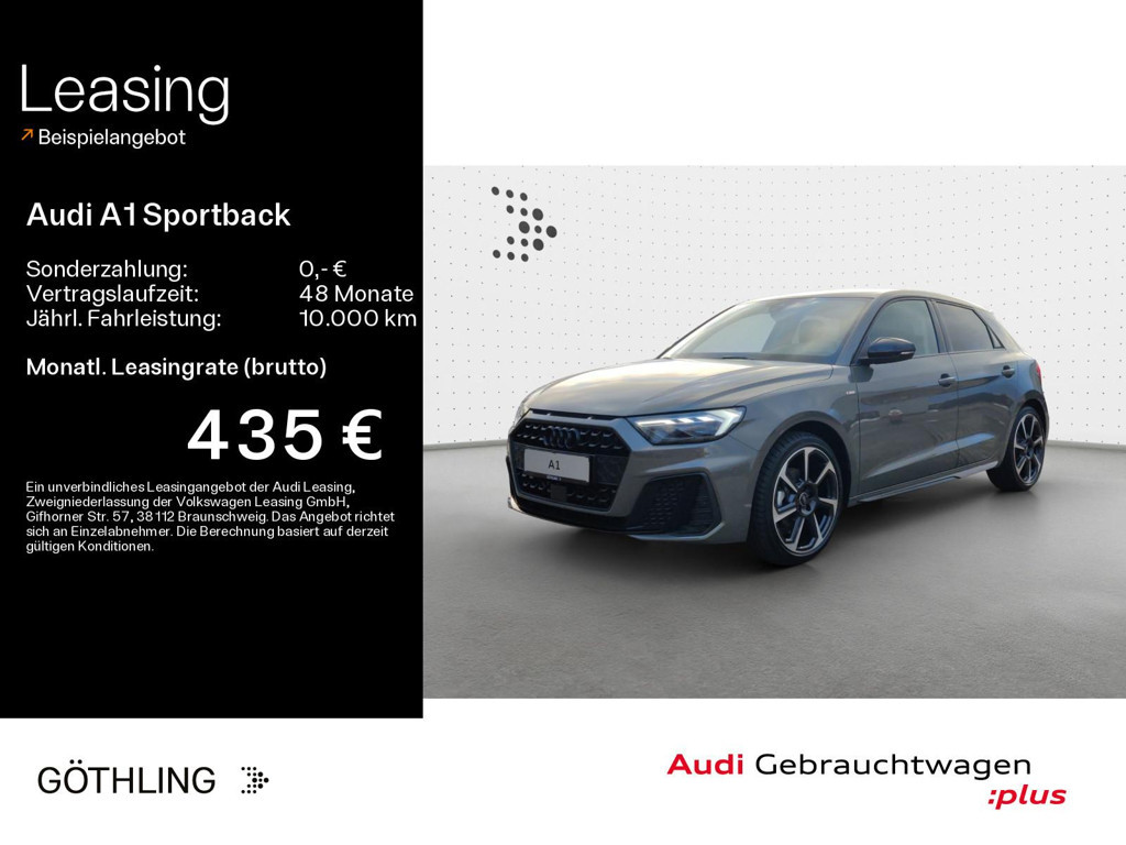 Audi A1 Sportback S-Line S-Tronic 35 TFSI