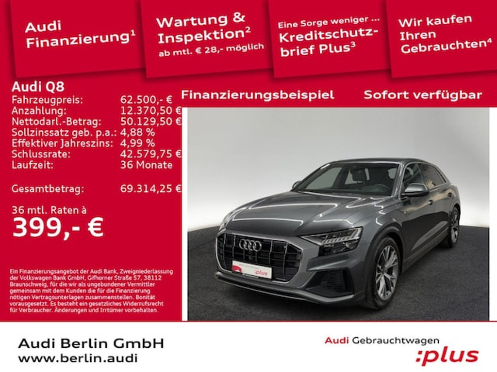 Audi Q8 Quattro 55 TFSI