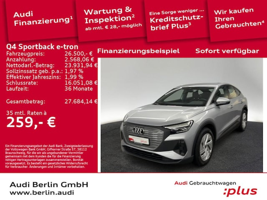 Audi Q4 e-tron Sportback 35