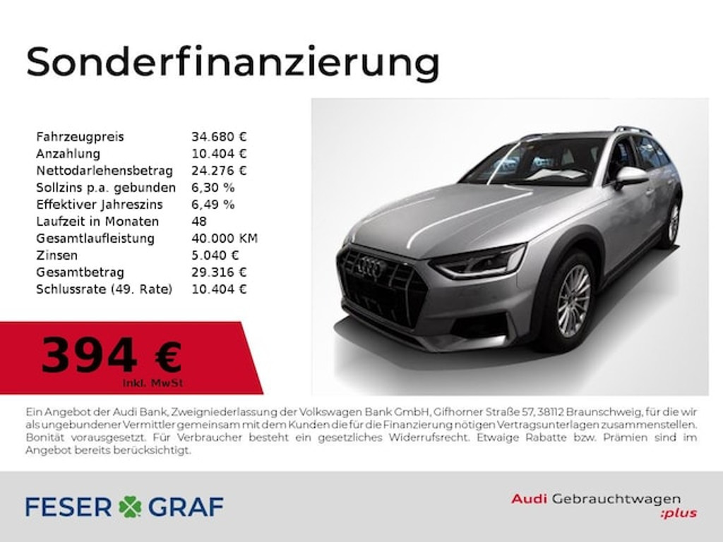 Audi A4 allroad Quattro S-Tronic 40 TDI