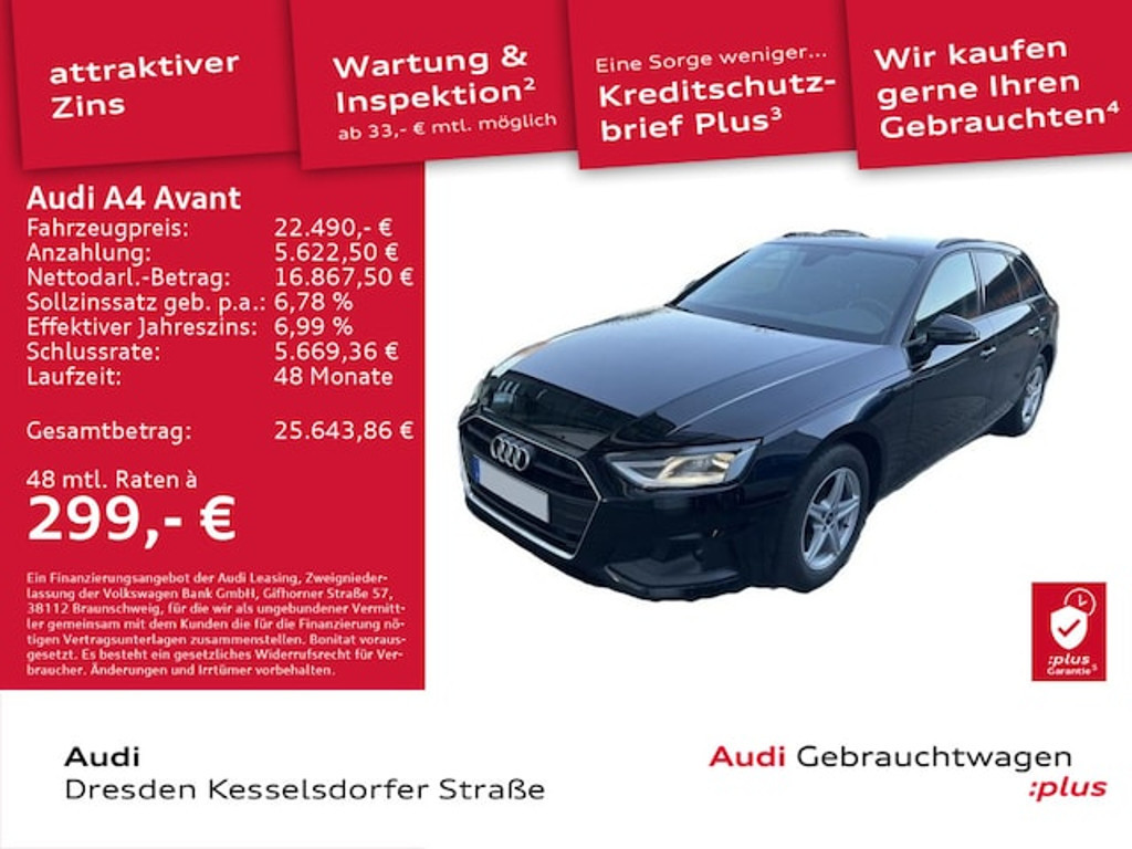 Audi A4 Avant 35 TFSI
