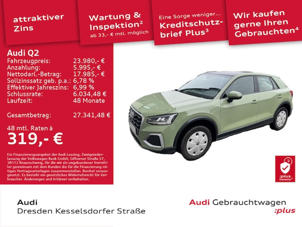 Audi Q2 S-Tronic 35 TFSI