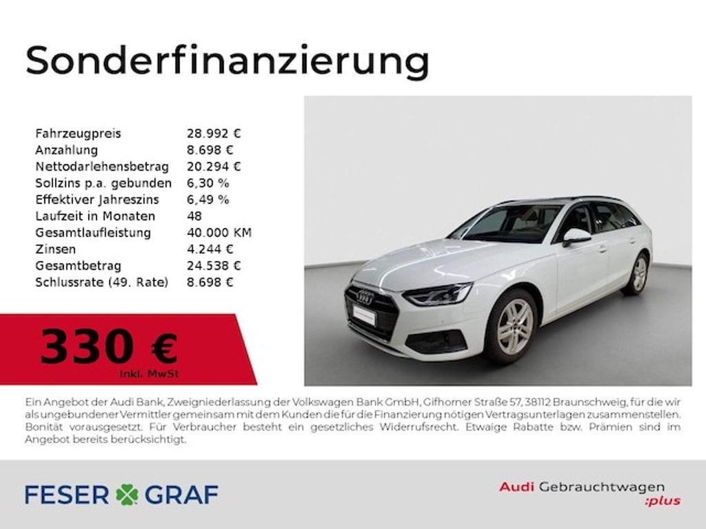 Audi A4 Avant S-Tronic 35 TFSI