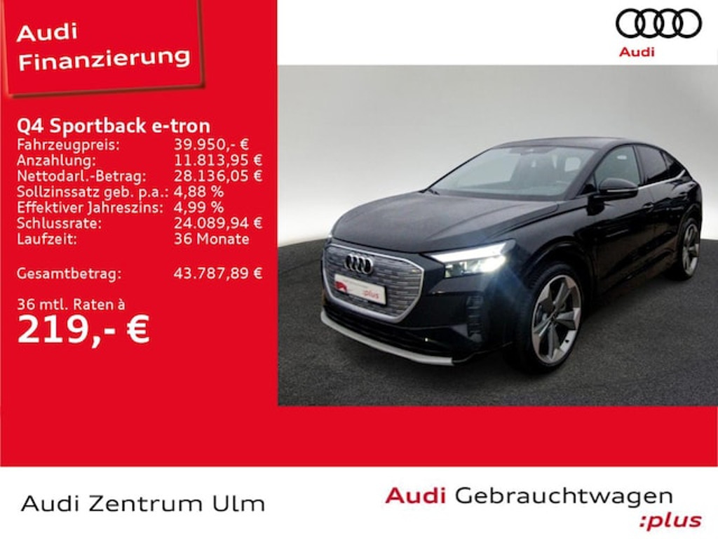 Audi Q4 e-tron Sportback Quattro 50