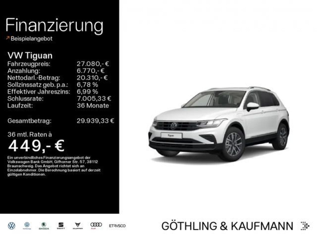 Volkswagen Tiguan DSG Life