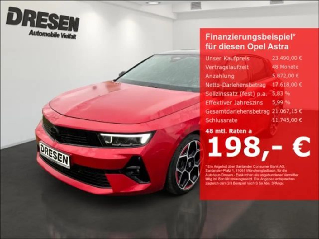 Opel Astra Innovation Grand Sport Hybrid GS-Line