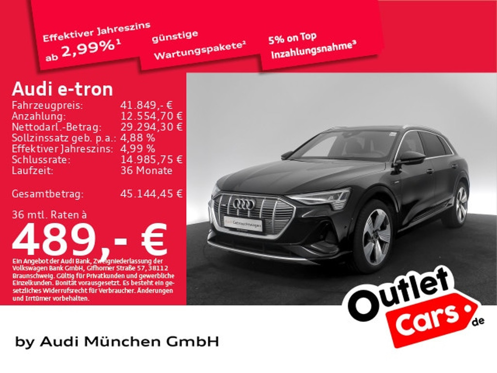 Audi e-tron Quattro S-Line 55