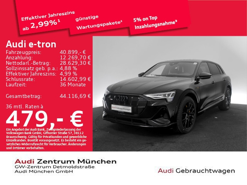 Audi e-tron Quattro S-Line 55