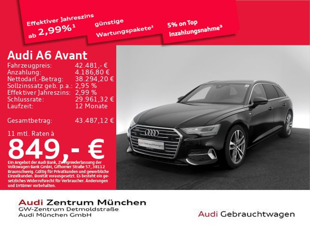 Audi A6 Avant Quattro S-Tronic Sport 45 TDI