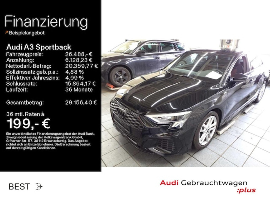 Audi A3 Sportback S-Line S-Tronic 30 TFSI