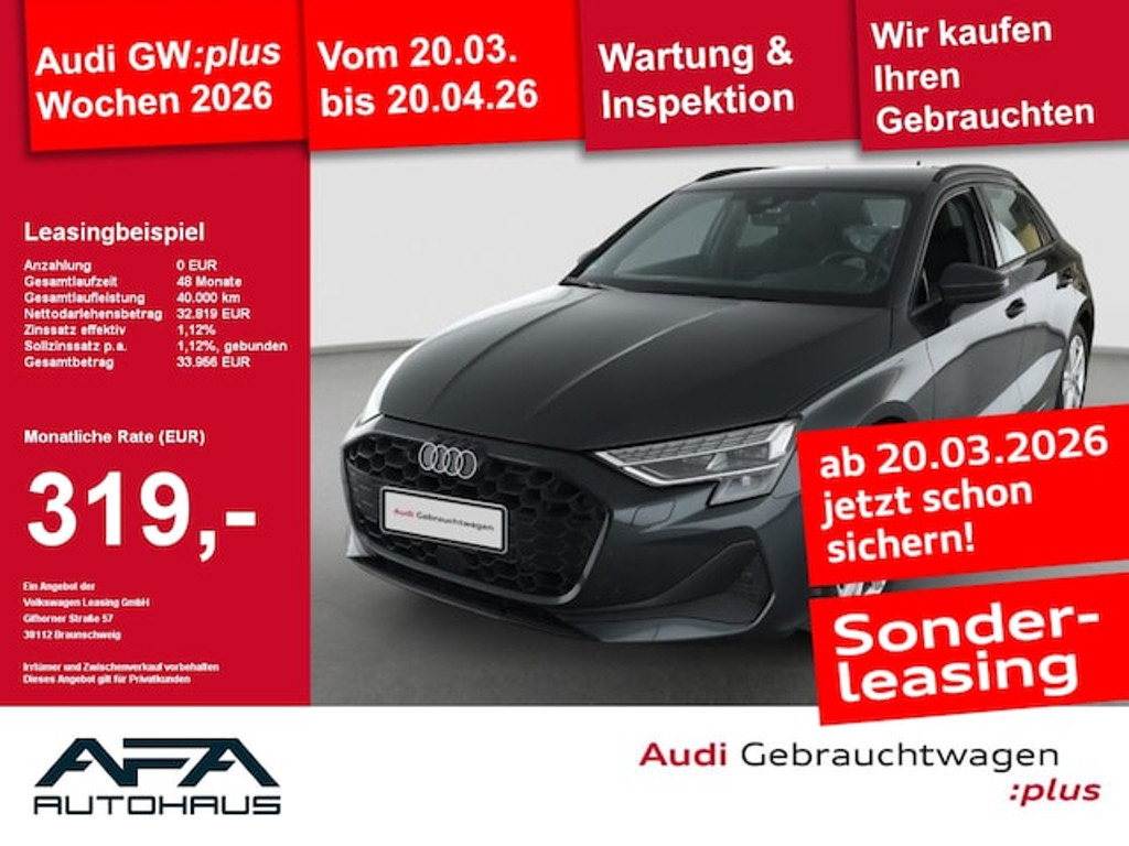 Audi A3 Sportback S-Tronic 35 TDI