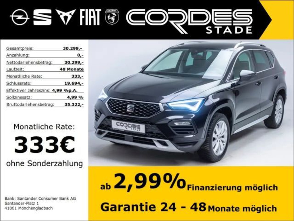 Seat Ateca Xperience Automatik Allwetter PDC Kamera Navi (8)