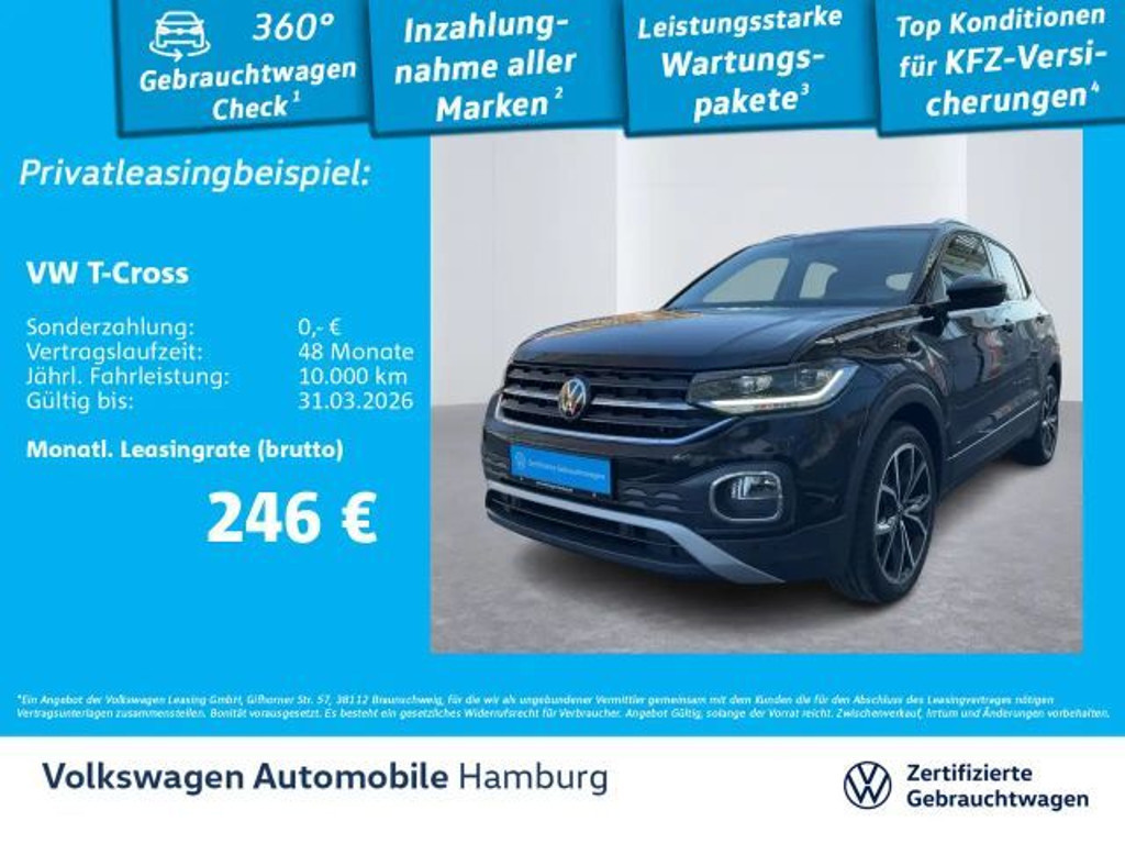 Volkswagen T-Cross DSG Style 1.0 TSI
