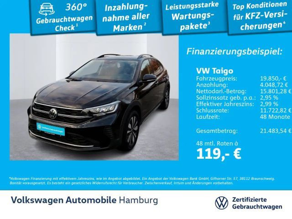 Volkswagen Taigo 1.0 TSI