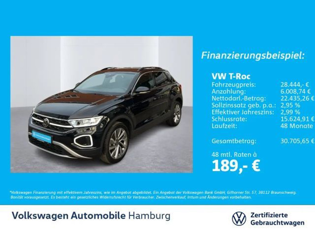 Volkswagen T-Roc DSG 1.5 TSI Move