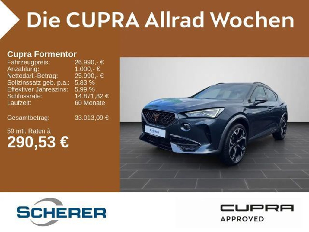 Cupra Formentor 2.0 TSI DSG VZ
