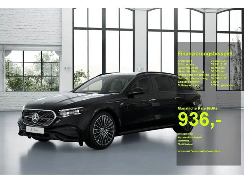 Mercedes-Benz E-Klasse E 300 4MATIC Estate E 300 de
