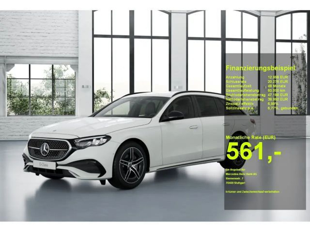 Mercedes-Benz E-Klasse E 300 4MATIC AMG Line Estate E 300 de