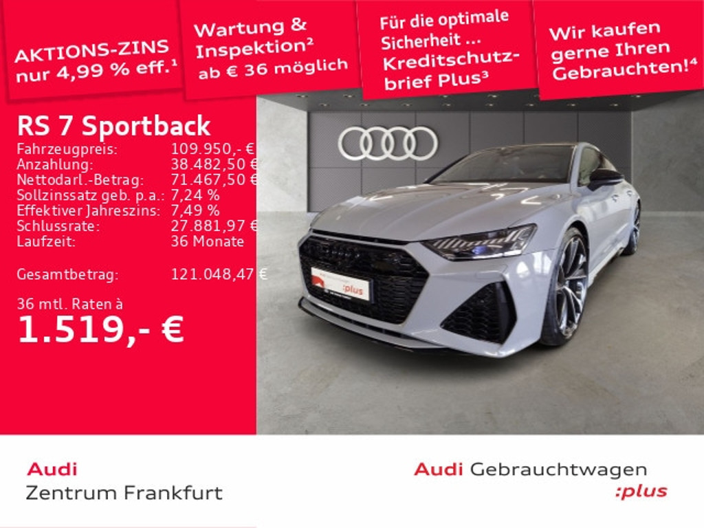 Audi RS7 Sportback Quattro